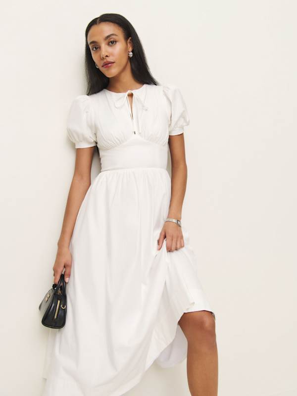 Noor Dress - White